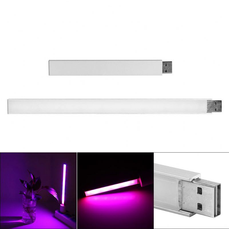 5 V Led Grow Light Usb Punainen Ja Sininen Hydroponinen Kasvien Kasvatusvalopalkki Pöytäkasvien Kukkaviljelyyn