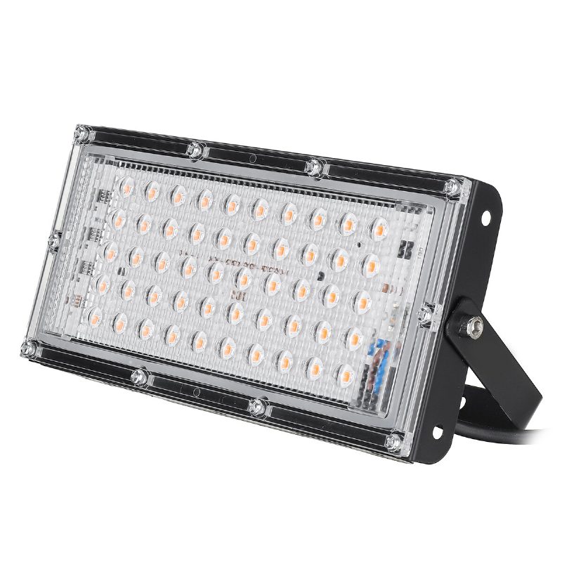 50/96 Led Grow Light Täyden Spektrin Kasvihuonekasvit Vihannes Kukka Hydroponics Ip65 Vedenpitävä Lamppu