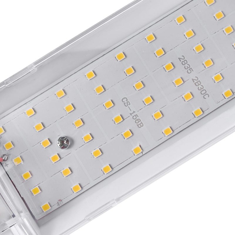 50w 2835 Muovaava Täyden Spektrin Nelilehtinen E27 Led Grow -lamppu Ripustettavalla Lampun Pidikkeen Johdolla Ac110-265v