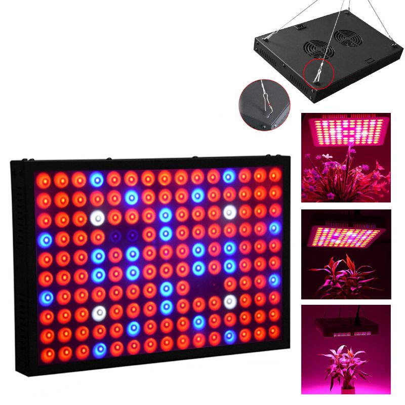 600 W Täysspektri Led Grow Light Hydroponinen Sisäkäyttöön Tarkoitettu Kasvisten Kukkapaneelilamppu