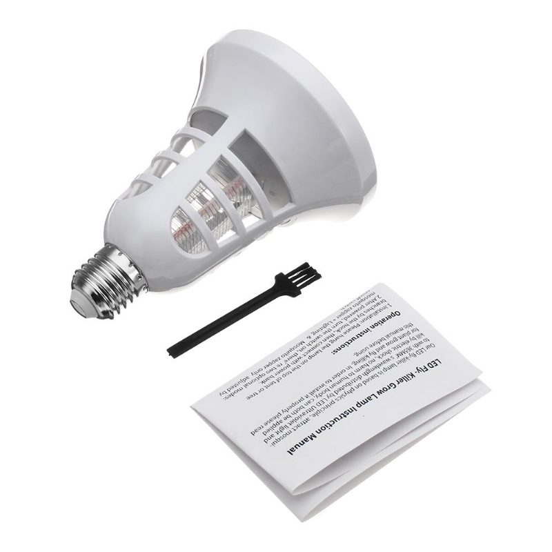 8w E27 Led Mosquito Killer Lamp Fly Bug Hyönteisten Karkottava Lamppuvalo Sisätiloihin Ac110v/220v