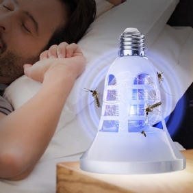 8w E27 Led Mosquito Killer Lamp Fly Bug Hyönteisten Karkottava Lamppuvalo Sisätiloihin Ac110v/220v