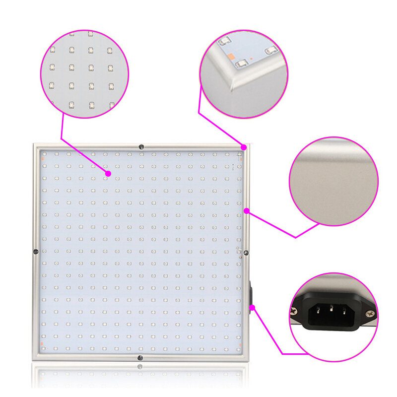 Ac85-265v 60w 289 Led Grow Light -kasvatuslamppu Vihanneskukkien Sisäkasveille