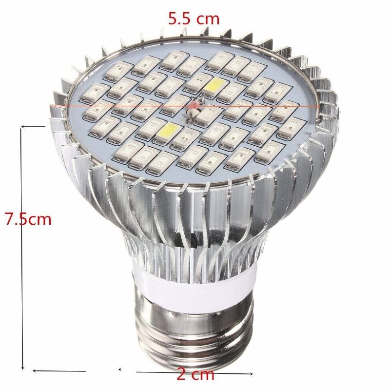 E27 15w Led-kasvatuslamppu Kasvilamppu 85-265v 800-1200lm