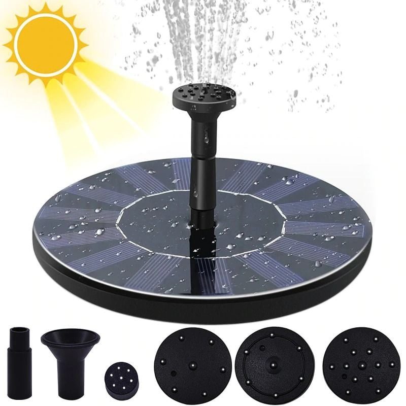 Mini Solar Water Fountain Pool Pond Waterfall