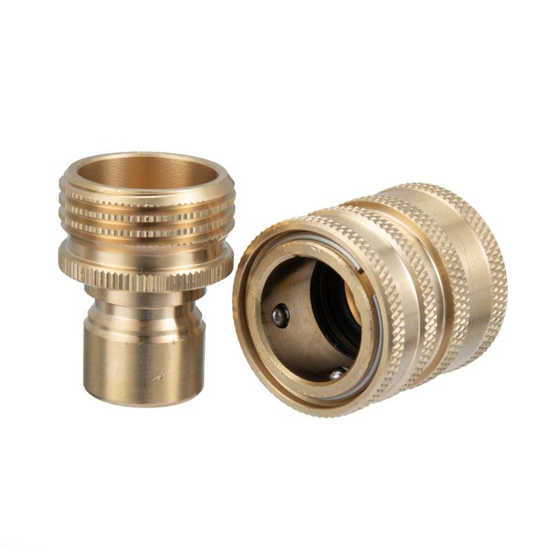 Puutarhaletku 3/4 Tuumaa Ght Cokden Solid Brass Quick Connect Kit Kastelu Outdoor Home