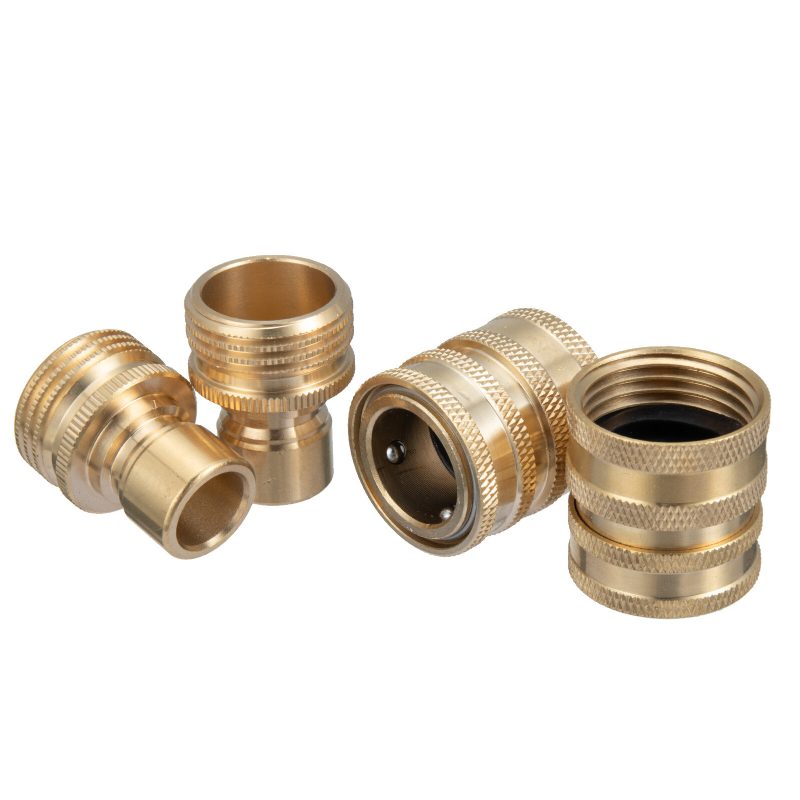 Puutarhaletku 3/4 Tuumaa Ght Cokden Solid Brass Quick Connect Kit Kastelu Outdoor Home