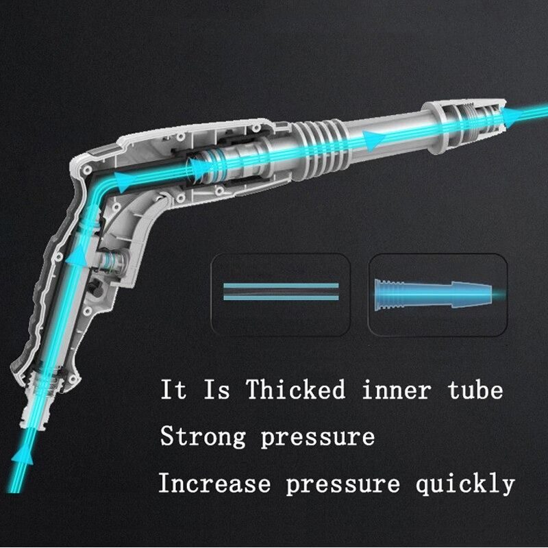 Puutarhavesipistoolin Korkeapaineletkun Suutinsuihke