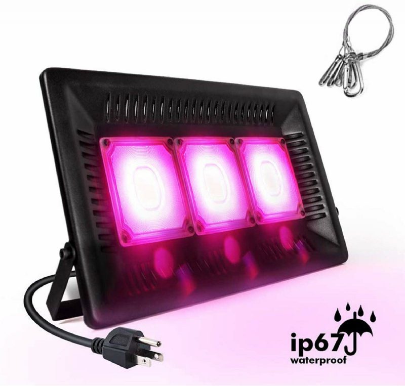 Relassy Cob Led Grow Lights 450w Outdoor Light Täysspektri Kasvit Kevyt Vedenpitävä Luonnollinen Lämmönhajoaminen Ei Kohinaa Led-kasvatuspaneelivalo Sisäkasveille Kasvihuonepuutarha