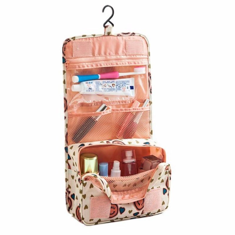 Honana Bx-111 Vedenpitävä Matkapesukosmetiikkapussi Kompakti Kuutiopussi Säilytyspussi Mesh Organizer