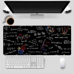 Geometric Math Formula Mouse Pad Comfort Gaming Hiirimatto Koko Liukumaton Edge E-sports Näppäimistö Pöytä Pc-tietokoneelle