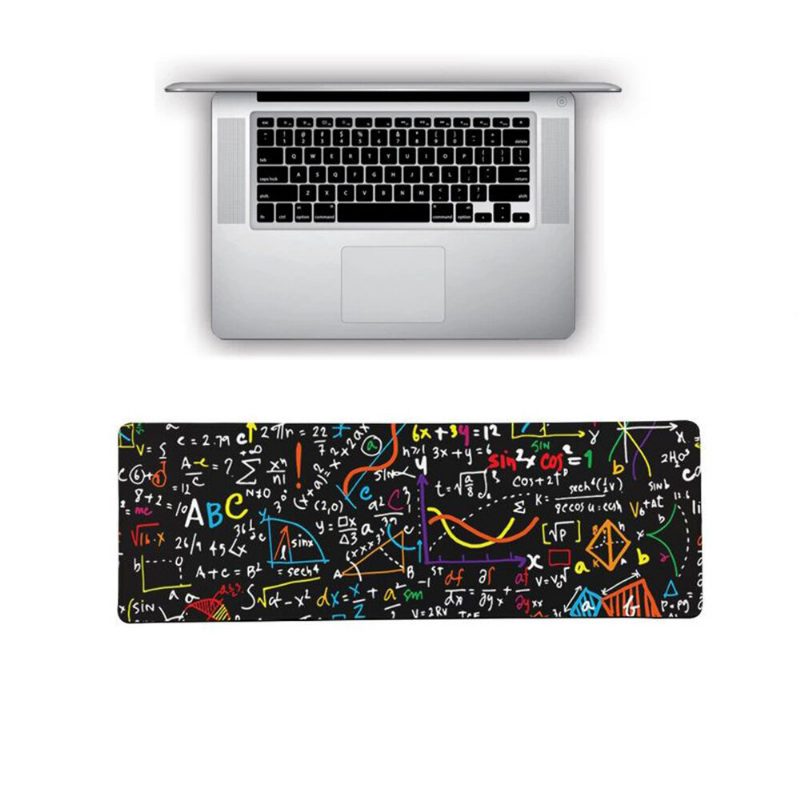 Math Formula Mouse Pad Comfort Pelihiirimatto Suurikokoinen Luistamaton Edge E-sports Näppäimistö Pöytähiirimatto Pc-tietokoneelle