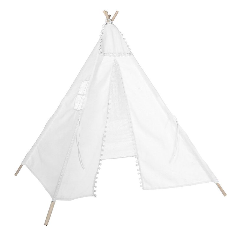 1.6 M Lapset Leikkivät Teltta Puuvilla-teepee Wigwam Sleeping House Indoor Outdoor