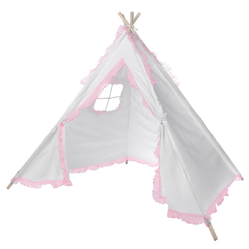 1.6 M Lapset Leikkivät Teltta Puuvilla-teepee Wigwam Sleeping House Indoor Outdoor