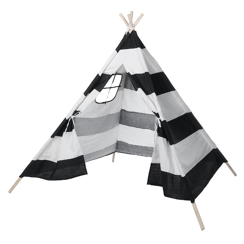 1.6 M Lapset Leikkivät Teltta Puuvilla-teepee Wigwam Sleeping House Indoor Outdoor