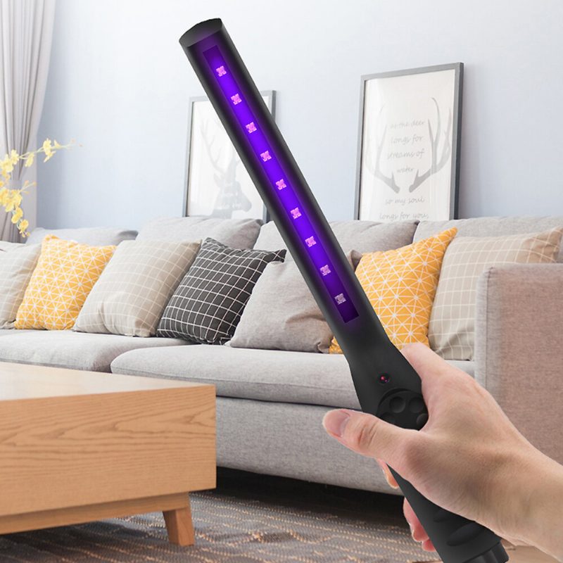 Kannettava Led Deep Uv Light -puhelimen Sterilointilaite 20s Instant Sterilointilamppu Ladattava Antibakteerinen Sauva Perhematkailulle