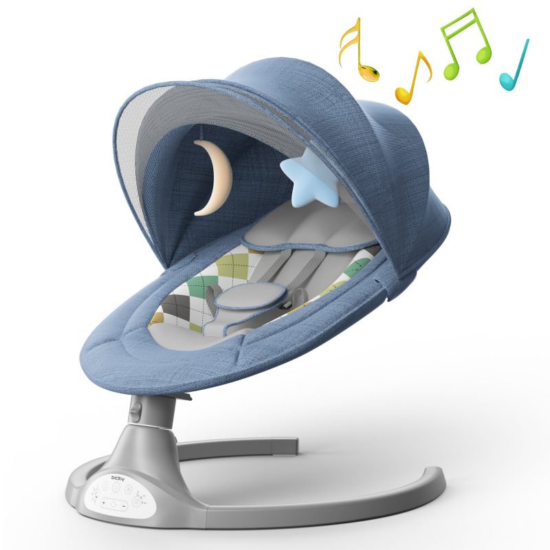 Kimbosmart Baby Swing Bouncer Tuoli Monitoiminen Musiikki Electric Aktiviteetit Rocker