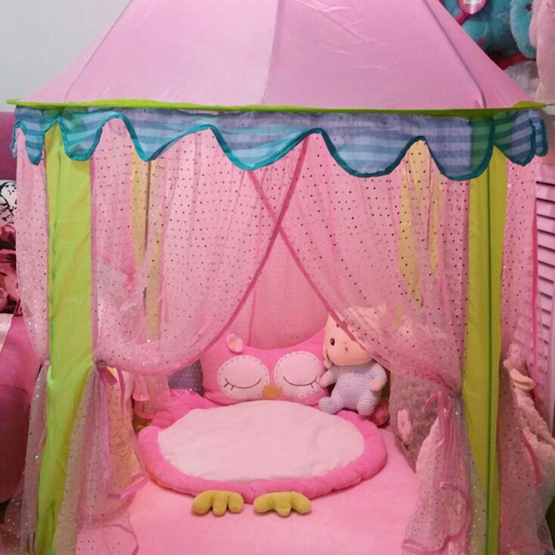 Lapset Teepii Leikkiteltta Princess Castle Girls Playhouse Indoor