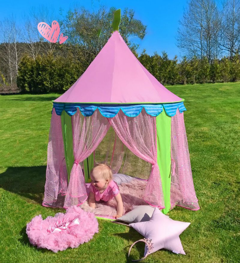 Lapset Teepii Leikkiteltta Princess Castle Girls Playhouse Indoor