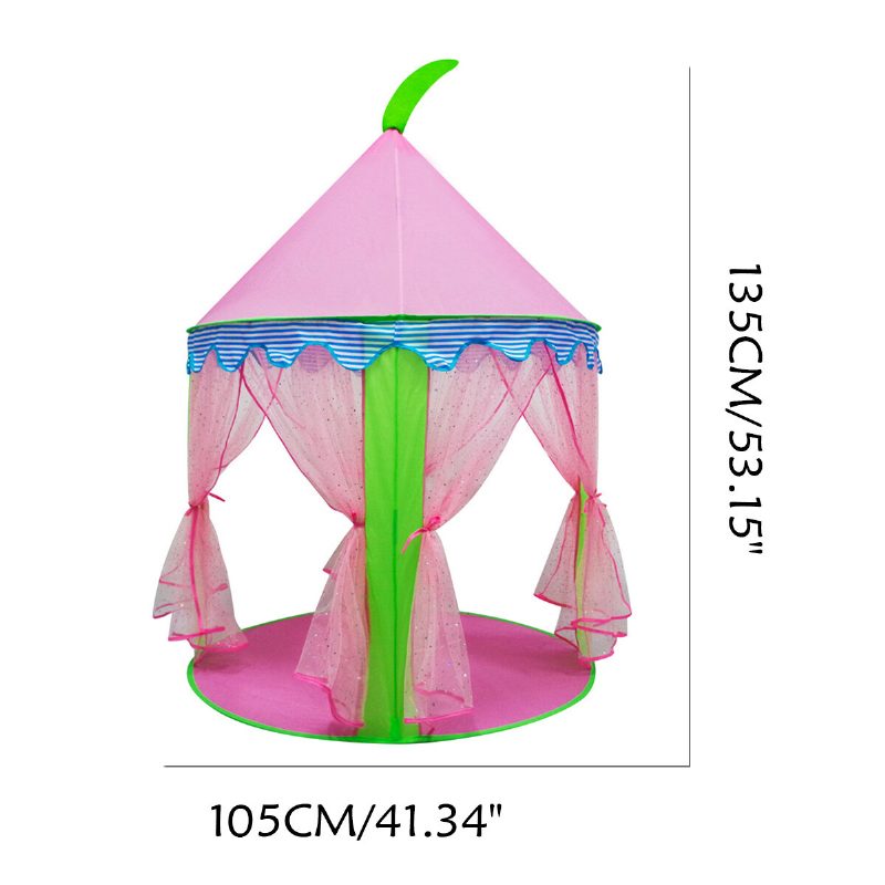 Lapset Teepii Leikkiteltta Princess Castle Girls Playhouse Indoor