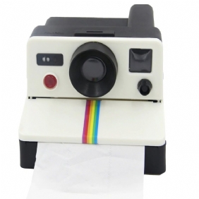 Creative Retro Polaroid -kameran Muotoiset Inspiroidut Pehmopaperirasiat Wc-paperin Pidikelaatikko Kylpyhuone