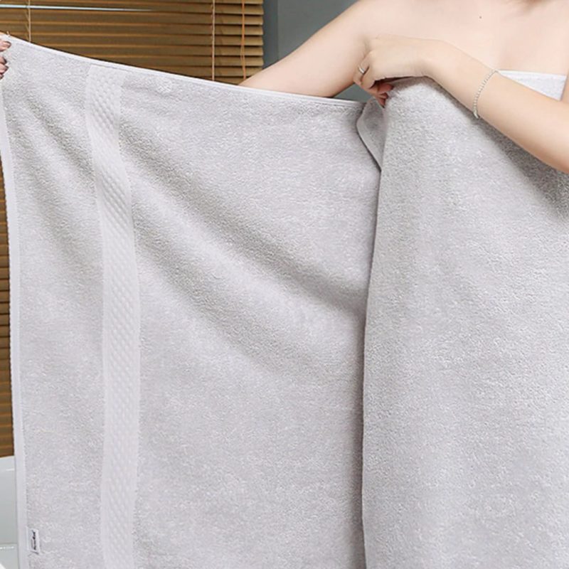 Kylpyhuone Turkkilainen Pyyhe Super Absorbent Pure Cotton Paksu Pehmeä