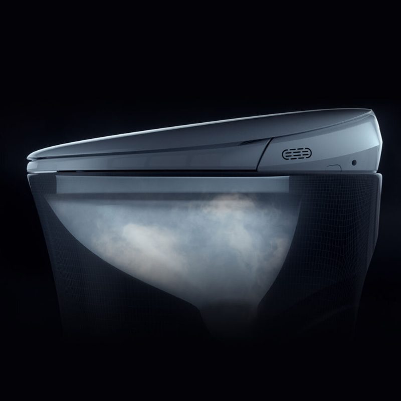 Xiaomi Whale Spout Washing Intelligent Temperature App -älykäs Wc-peiteistuin Led-yövalolla